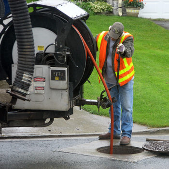 sewer jetting machine